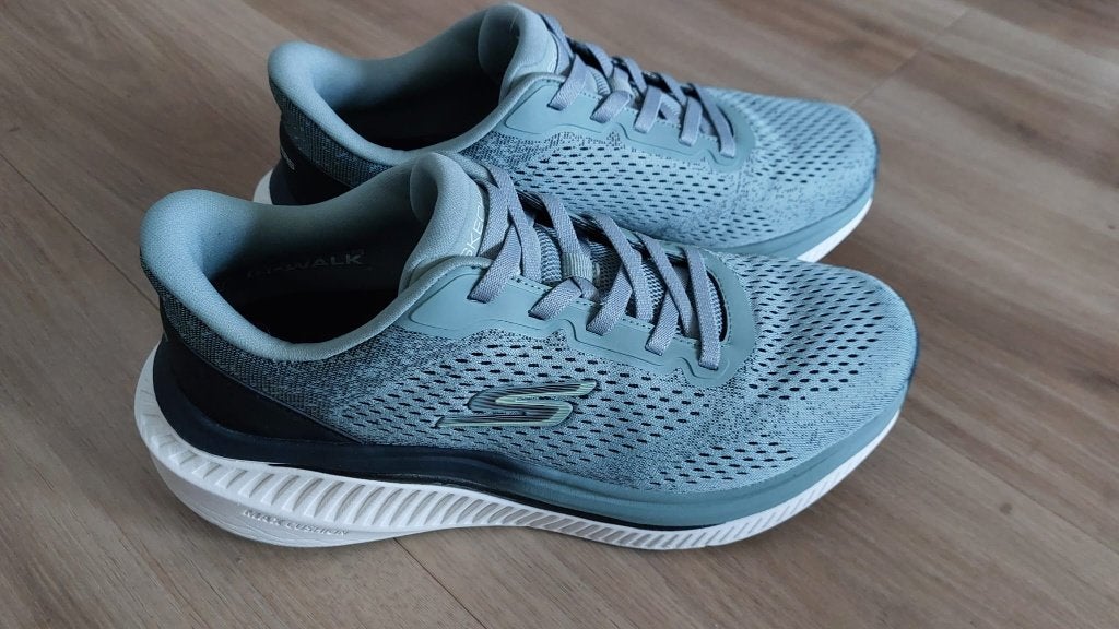 Skechers Go Walk Max Cushioning Arch Fit Jonah Mint, Kleding | Heren, Schoenen, Overige kleuren, Ophalen of Verzenden, Zo goed als nieuw