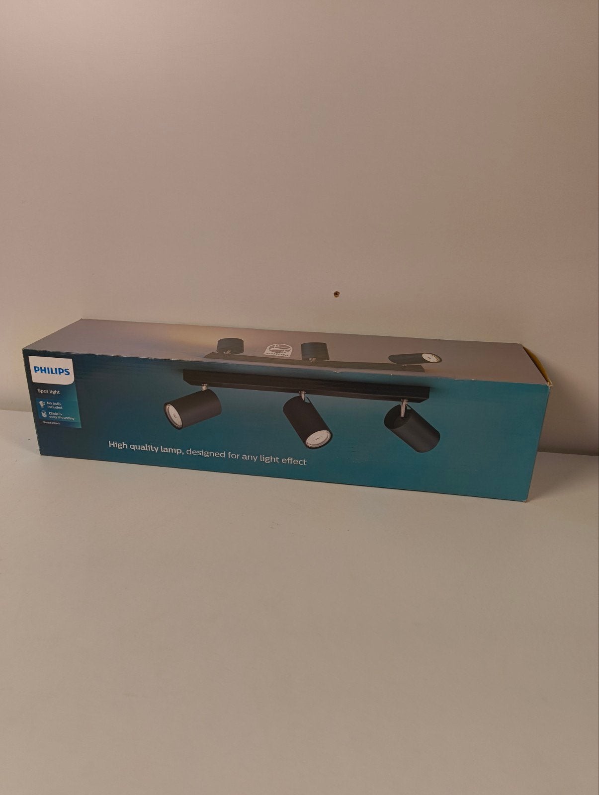 Philips Kosipo 3 Spot Light Zwart - Nieuw in doos, Geschikt voor plafondmontage, Overige lichtbronnen, I.B.R.S. / C.C.R.I. Numéro 10461 5600 VB Eindhoven, The Netherlands