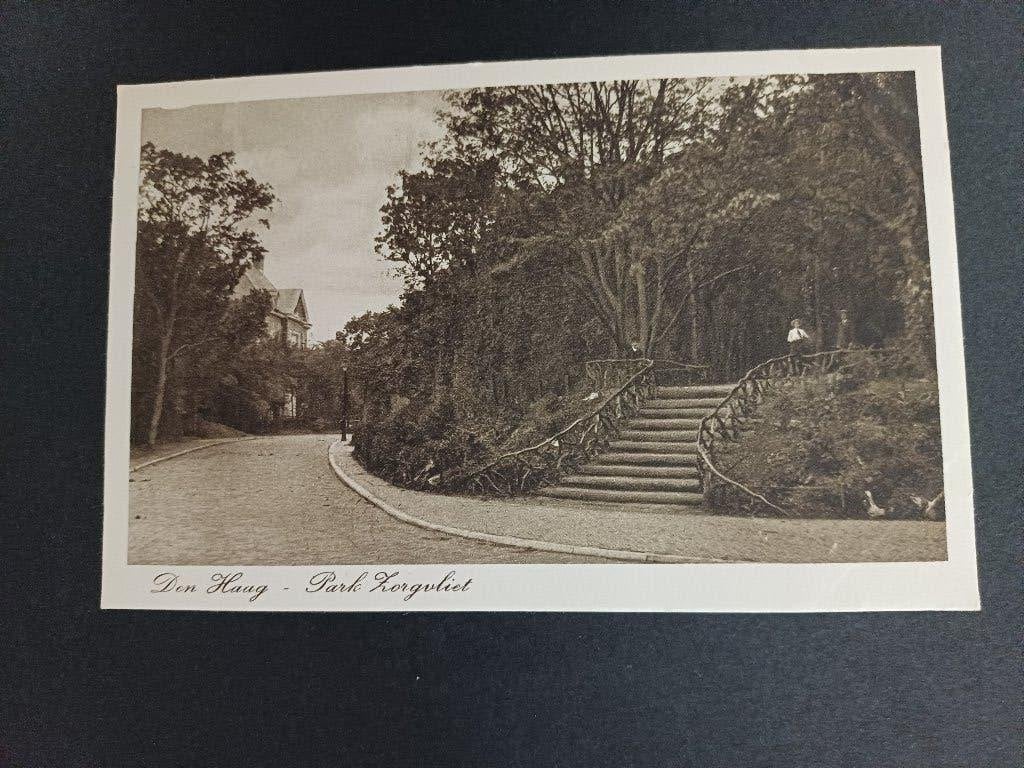 Den Haag park Zorgvliet, Ophalen of Verzenden, 1920 tot 1940, Ongelopen, Zuid-Holland