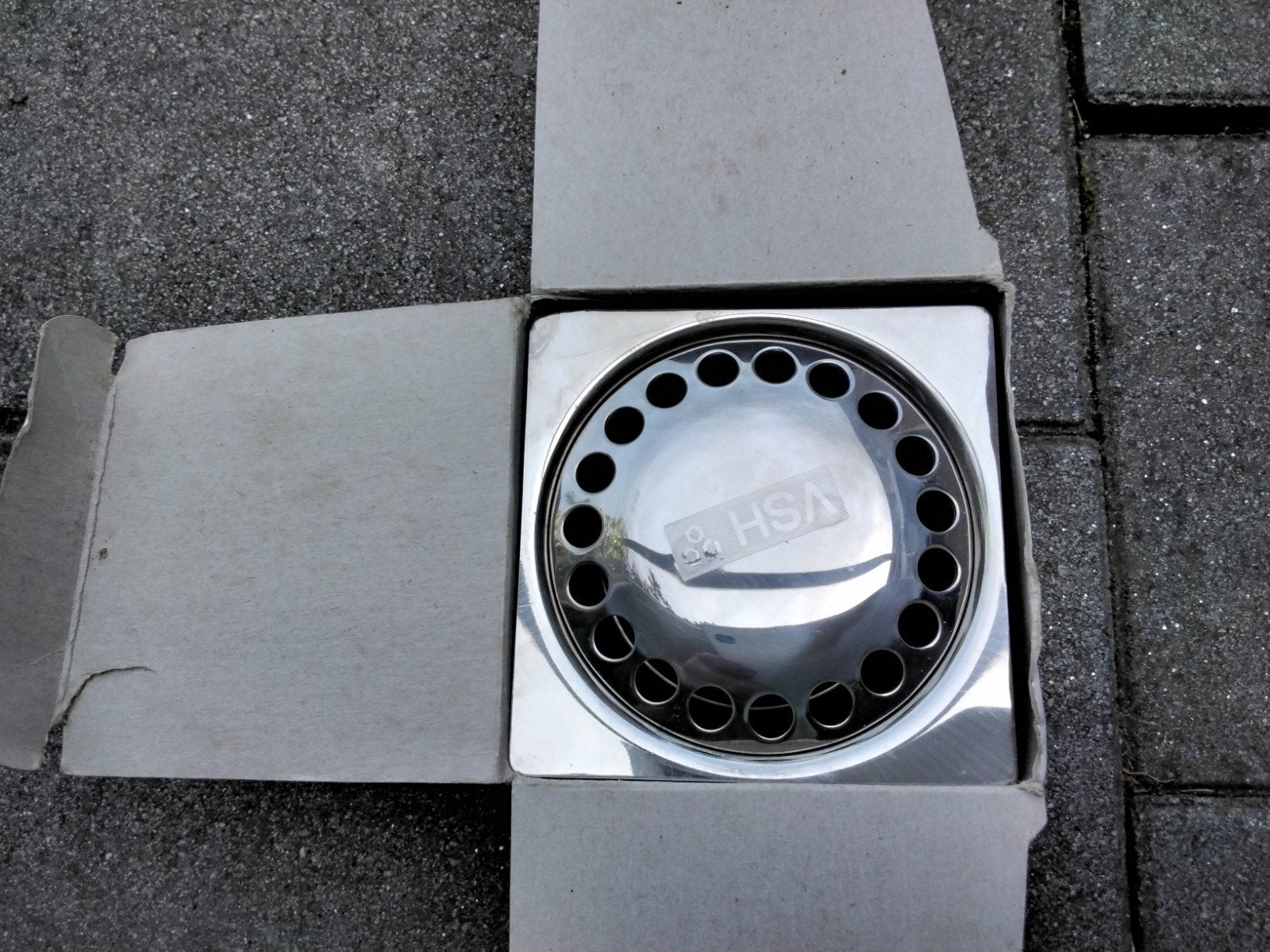 VSH douche put, Ophalen of Verzenden, Nieuw, Rvs, Afvoer
