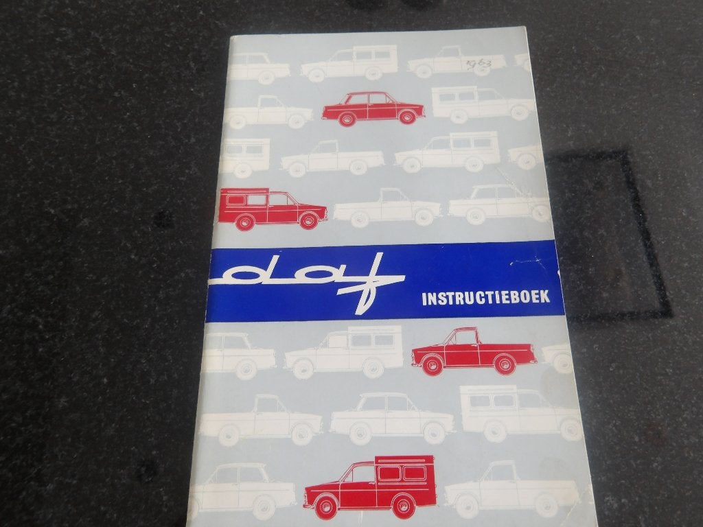 DAF Daffodil/Combi/Bestelauto/Pick-up - Instructieboek NL, Auto diversen, Handleidingen en Instructieboekjes, Verzenden