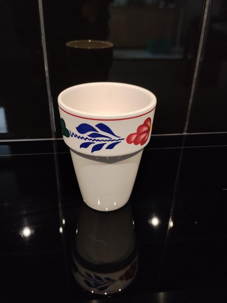 Melkbekers Boerenbont, Ophalen, Overige typen, Zo goed als nieuw, Aardewerk