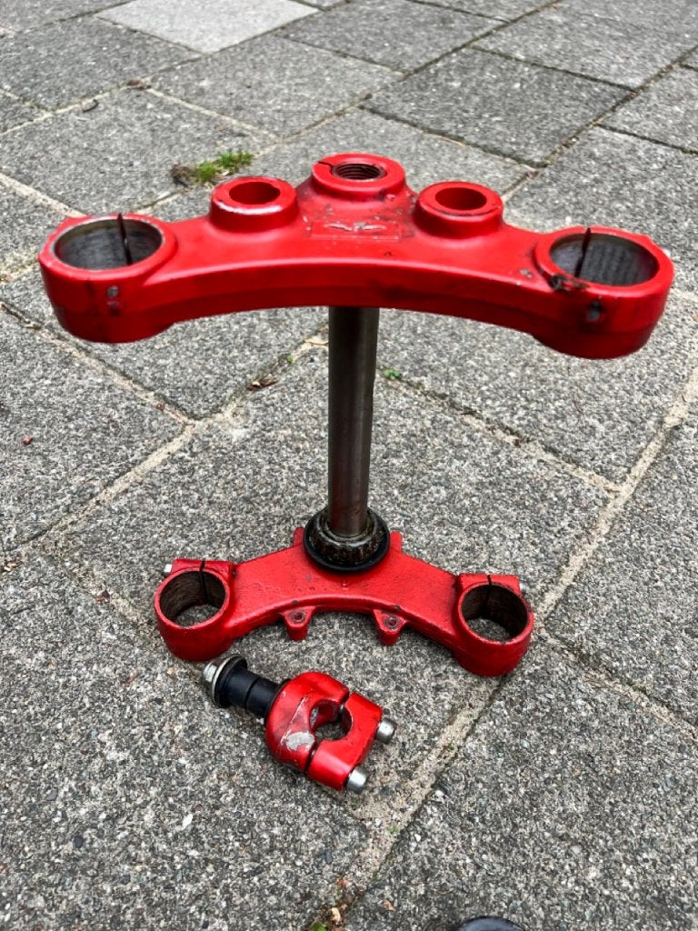 Moto Guzzi T-stuk en kroon plaat, Marzocchi, BMW etc., Ophalen of Verzenden, Gebruikt