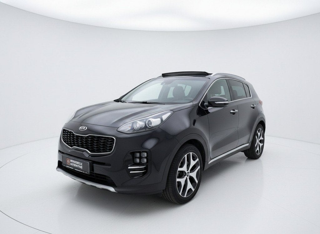 Kia SPORTAGE 1.6 T-GDI GT-LINE, TREKHAAK, CARPLAY, CRUISE., Auto's, Kia, Voorwielaandrijving, Startonderbreker, Gebruikt, 4 cilinders