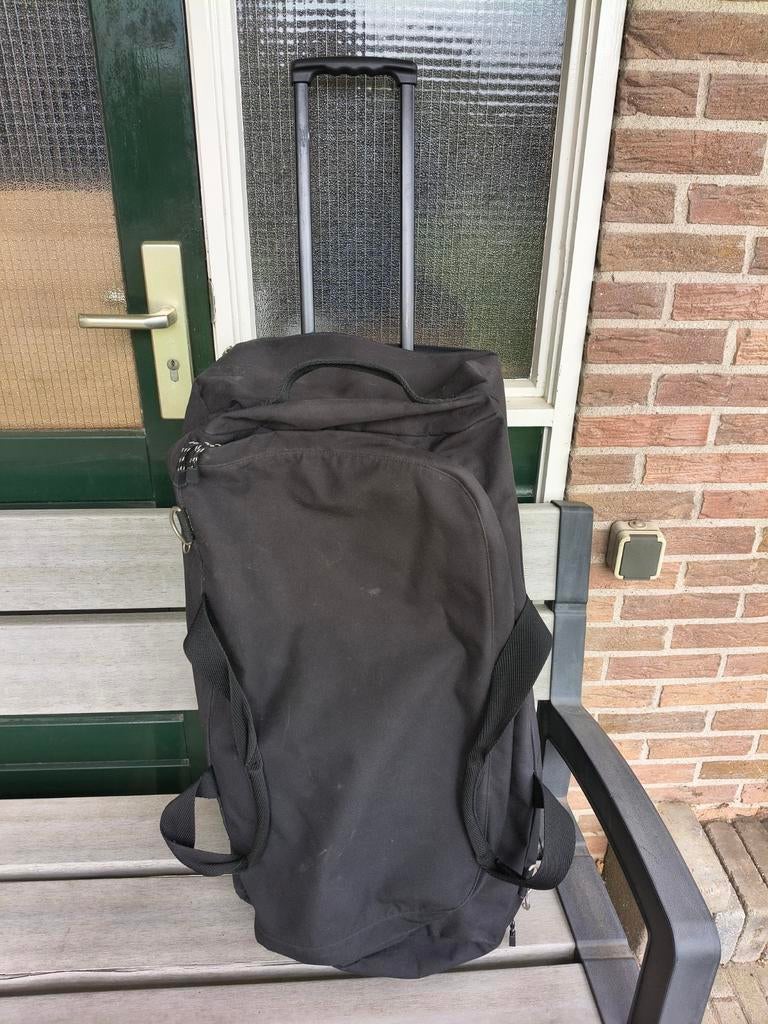 Samsonite RAI 2 Zwarte Reistas met Wielen - 75x40x35 cm, Sieraden, Tassen en Uiterlijk, Tassen | Reistassen en Weekendtassen, Gebruikt