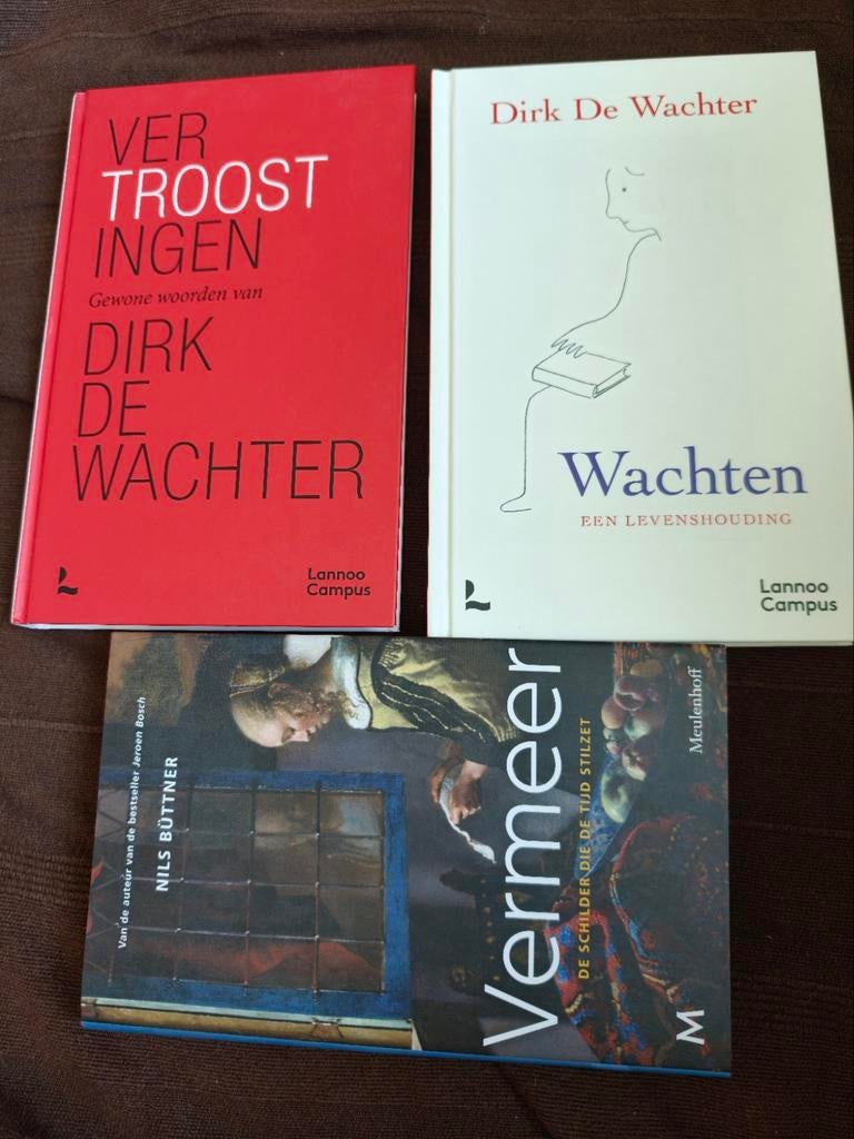 2 Hardcover boeken: Dirk de Wachter en Vermeer, Ophalen of Verzenden, Gelezen, Dirk de Wachter, Nils Büttner, Nederland