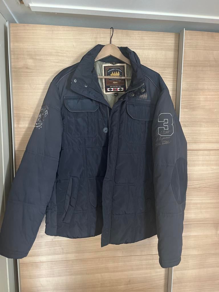 Van Santen & Van Santen jas maat XXL, Ophalen, Gedragen, Overige maten, Blauw