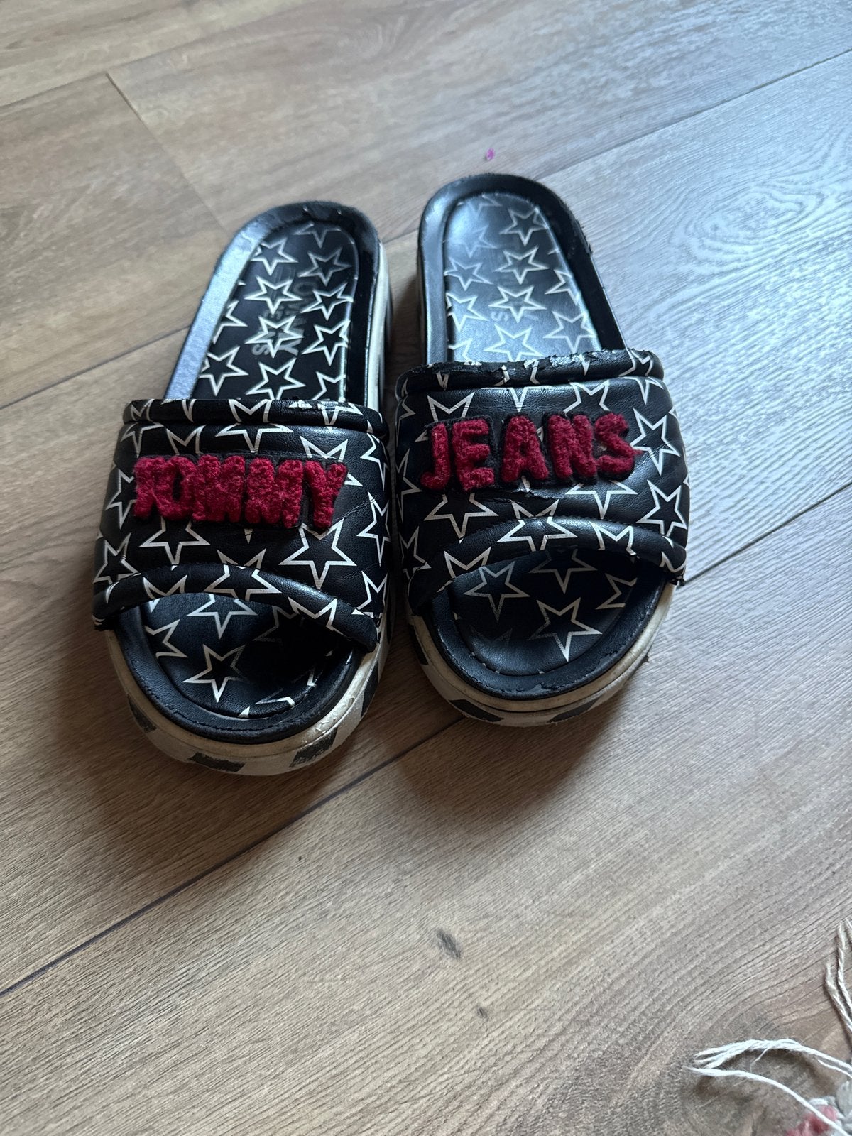 Tommy Hilfiger, Kleding | Dames, Schoenen, Zwart, Gedragen, Sandalen of Muiltjes, Ophalen of Verzenden