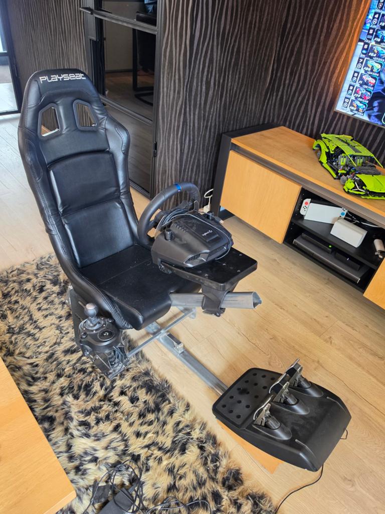 Playseat Evolution met Logitech G29 racestuur en shifter, Ophalen, Racestoel, PlayStation, Zo goed als nieuw