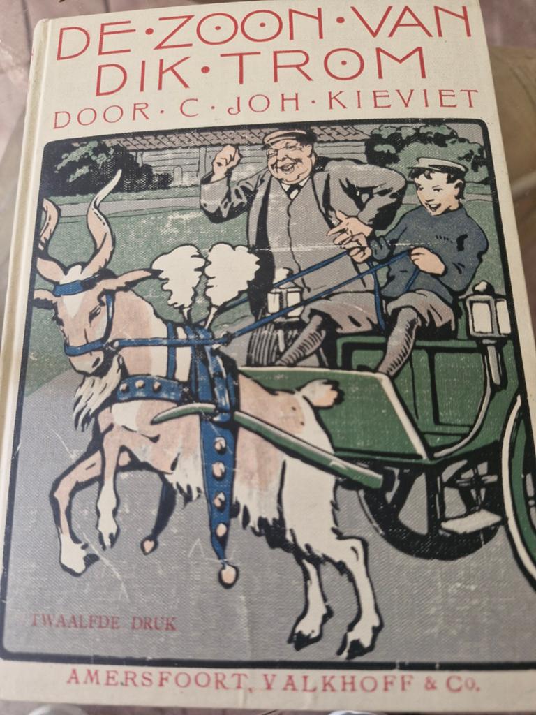 De Zoon van Dik Trom - C. Joh. Kieviet (1922), Ophalen of Verzenden, Gelezen, C. Joh. Kieviet, Fictie algemeen