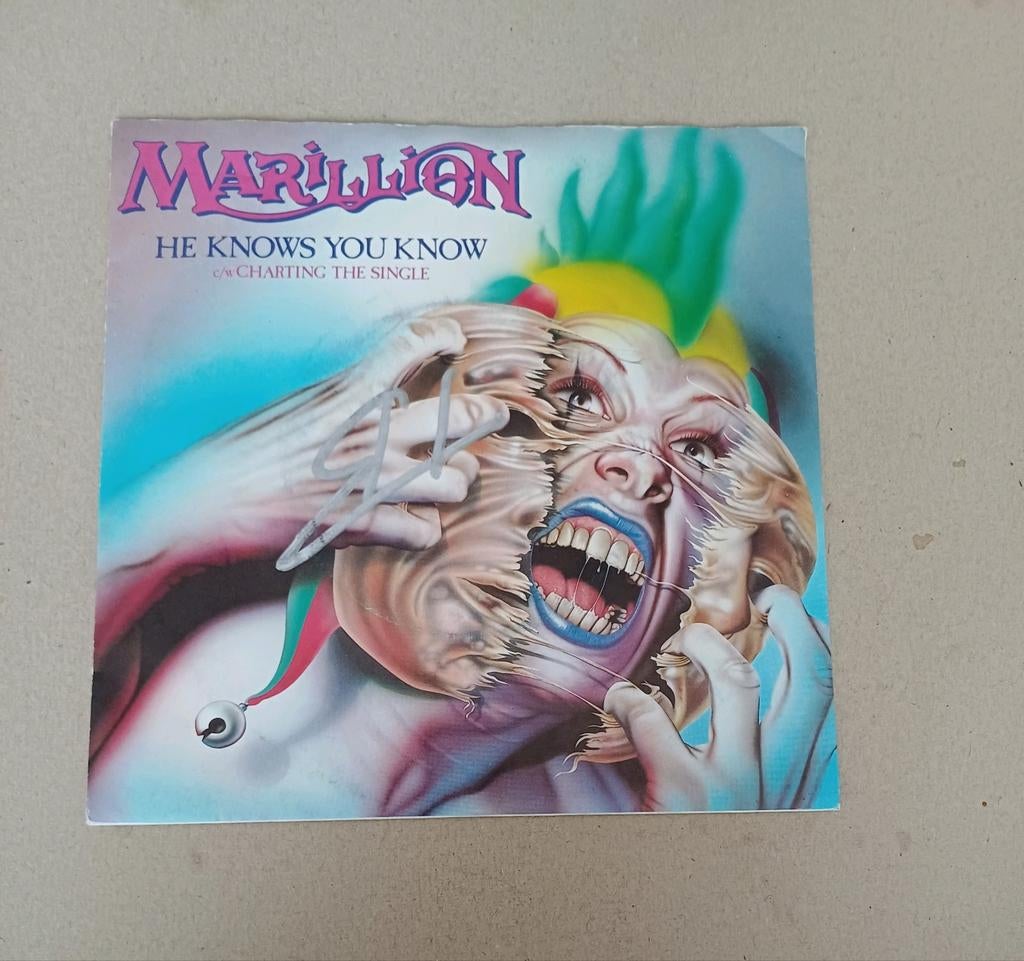 Marillion - Gereserveerd, Gebruikt, 7 inch, Single, Ophalen of Verzenden