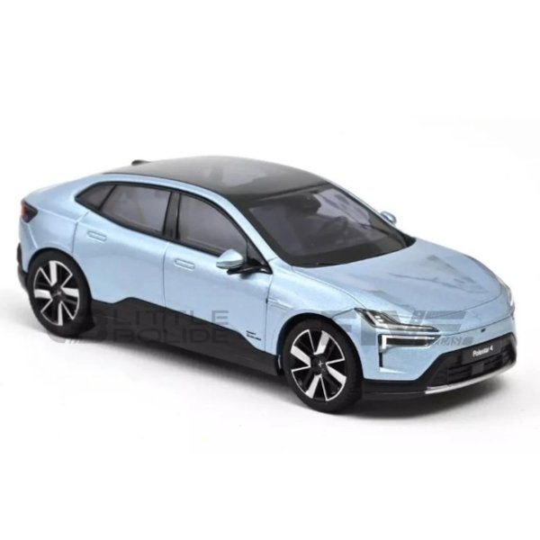 Volvo Polestar 4 2024 Electron Blauw Modelauto 1/43 Norev, Auto, Norev, Ophalen of Verzenden, Norev
