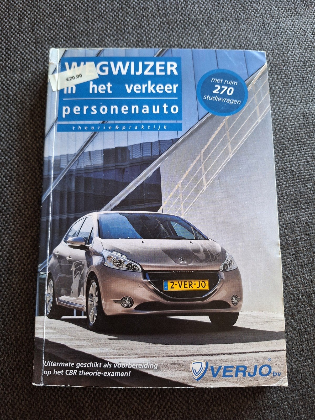 Verjo Theorieboek en Examentraining Personenauto, Ophalen of Verzenden, Zo goed als nieuw, Algemeen, VERJO redactiegroep verkeer