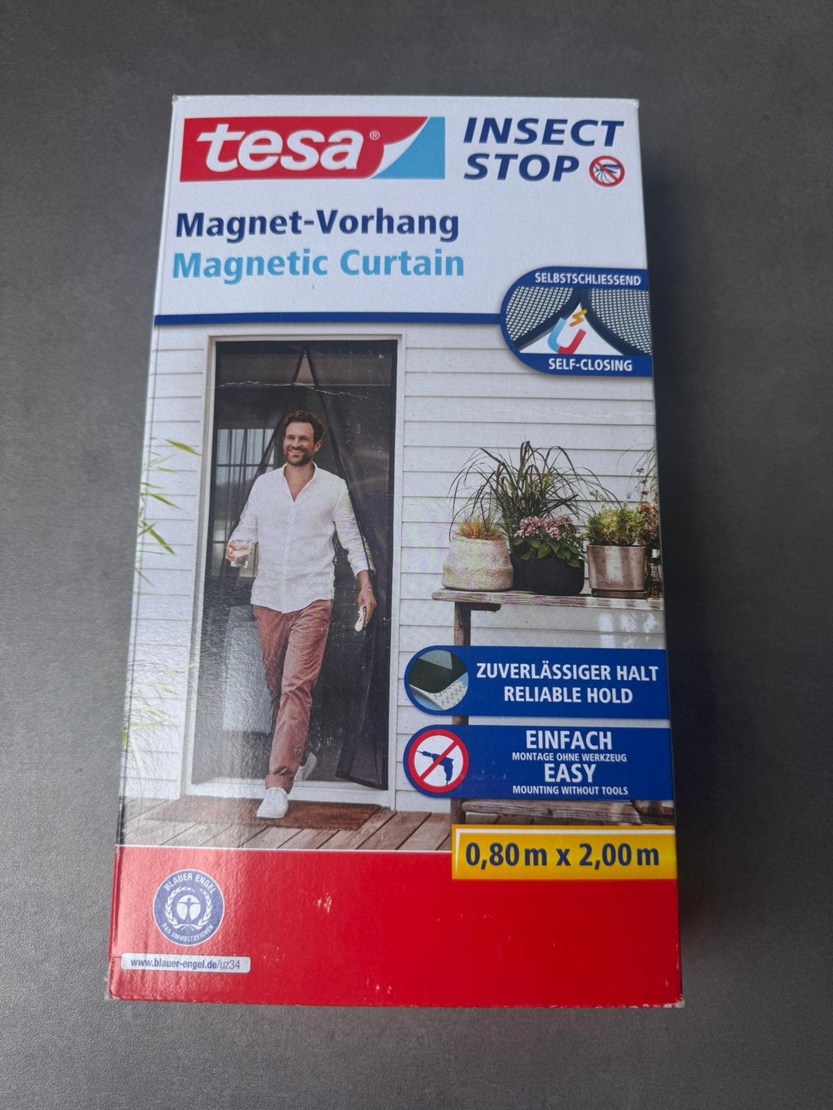 Hor voor deuren insect stop van Tesa, Ophalen of Verzenden, Zo goed als nieuw, Hordeur, 200 tot 215 cm