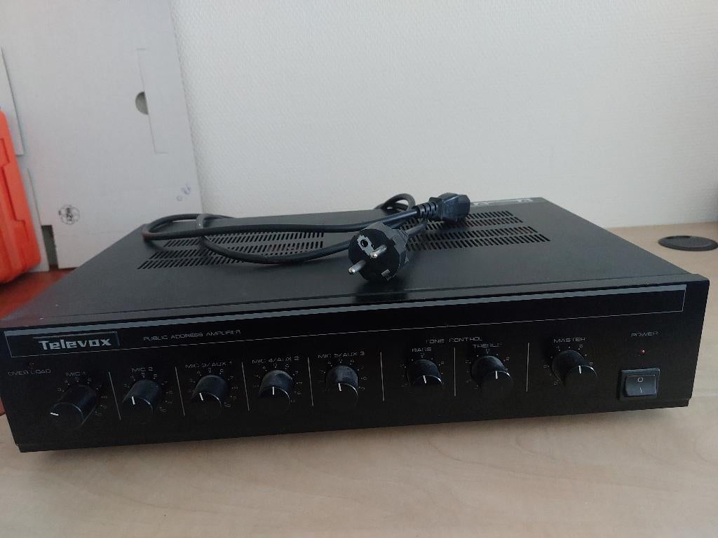 Versterker, 120 watt of meer, Ophalen, Overige merken, Gebruikt