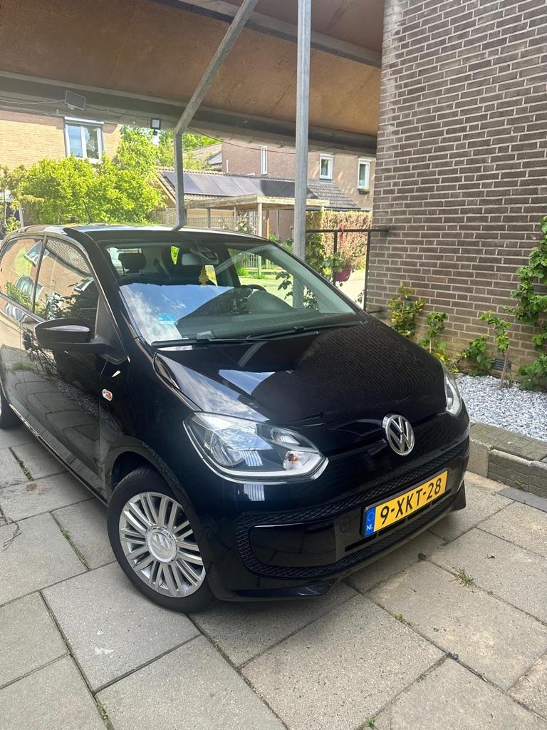 Volkswagen up! 1.0 BlueMotion 44KW/60PK 5-DRS 2014 Zwart, Auto's, Volkswagen, Particulier, up!, Airbags, Airconditioning, Apple Carplay