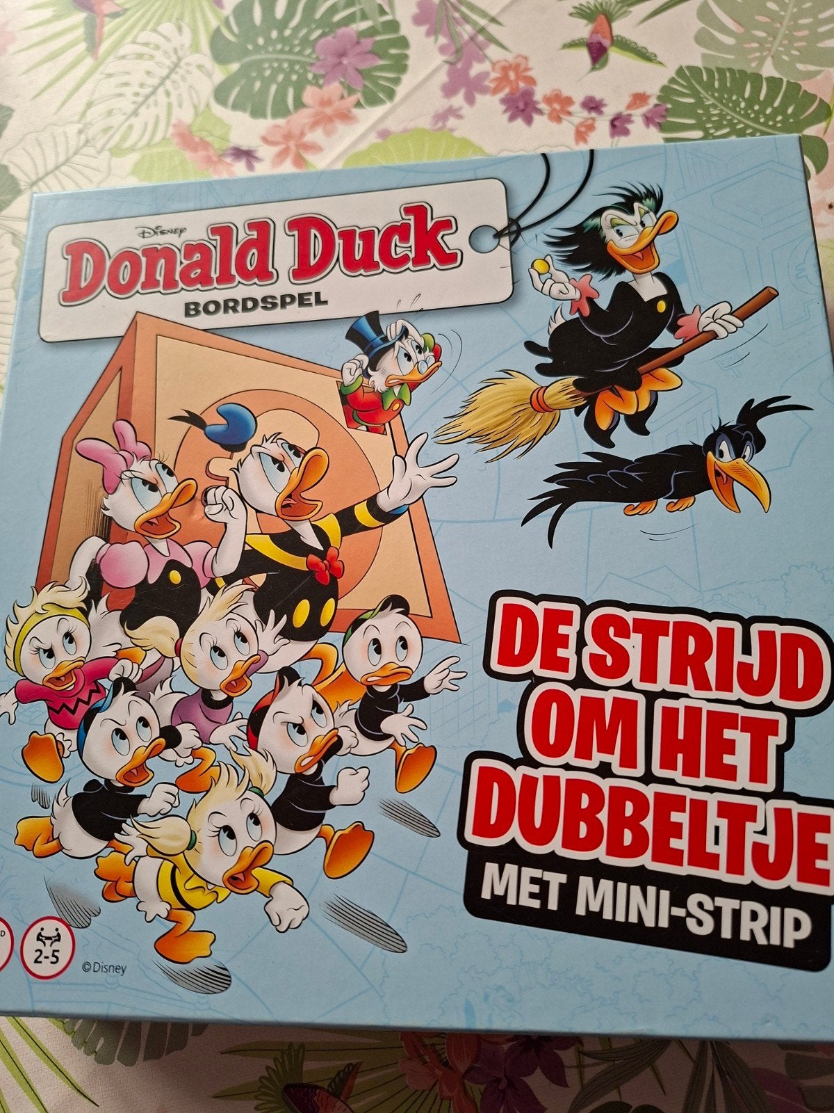 Donald duck bordspel de strijd om  het dubbeltje als nieuw, Ophalen of Verzenden, Zo goed als nieuw