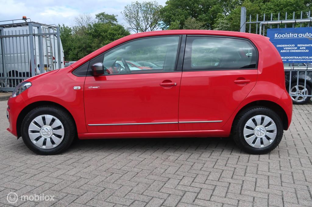 Volkswagen Up! 1.0 cheer up! BlueMotion AIRCO, Auto's, Volkswagen, Voorwielaandrijving, Stof, 840 kg, Origineel Nederlands