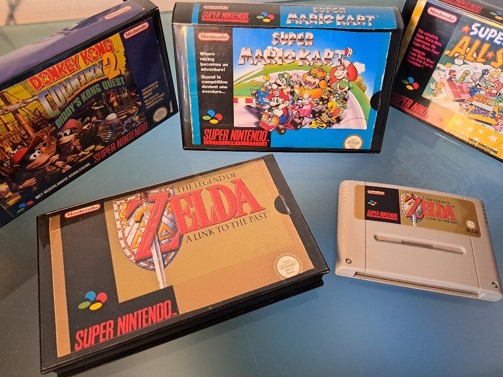 Super Nintendo SNES the Legend of Zelda a link to the past, Spelcomputers en Games, Games | Nintendo Super NES, Avontuur en Actie