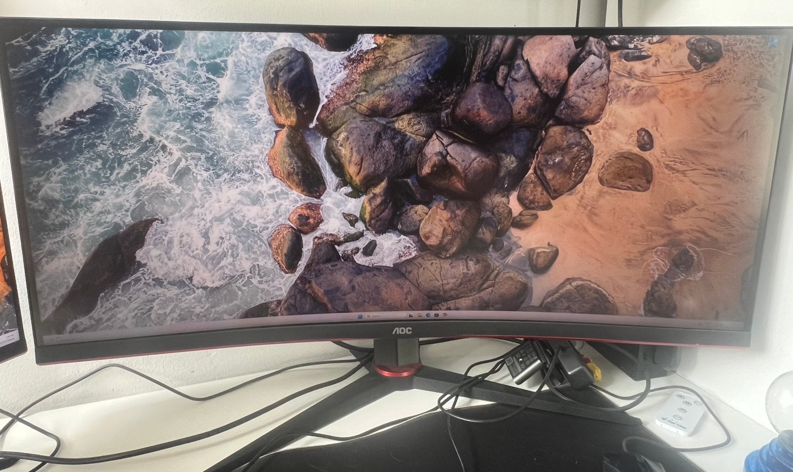 AOC U34G2G4R3 Ultrawide Monitor | 144hz | 3440x1440 | 1440p, Computers en Software, Monitoren, In hoogte verstelbaar, 101 t/m 150 Hz