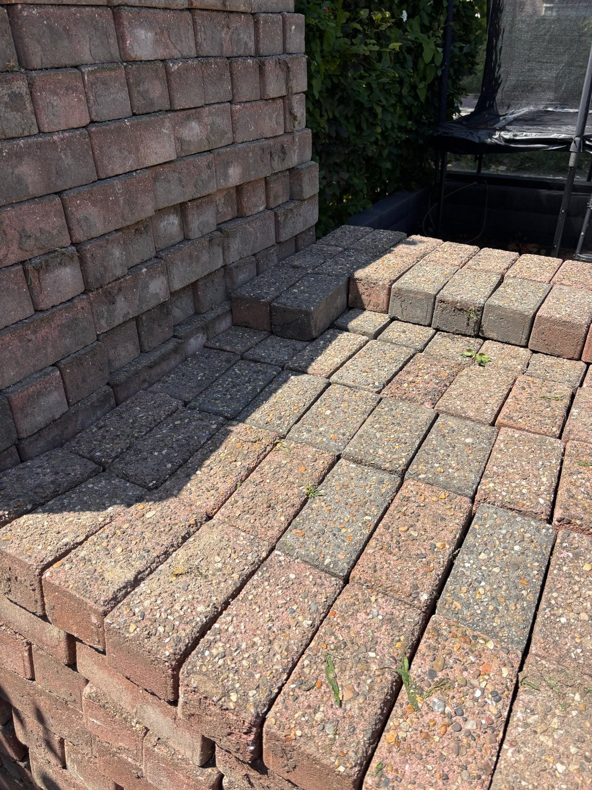 Gebruikte bakstenen voor tuin of bestrating, Ophalen, Gebruikt, Bakstenen