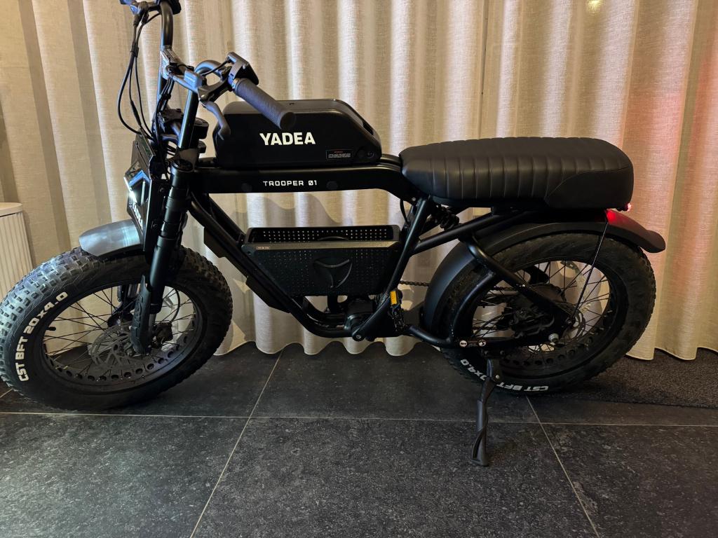 Stoere YADEA Trooper 01 Fatbike – RDW-gekeurd, Zo goed als nieuw, 59 cm of meer, 50 km per accu of meer, Ophalen
