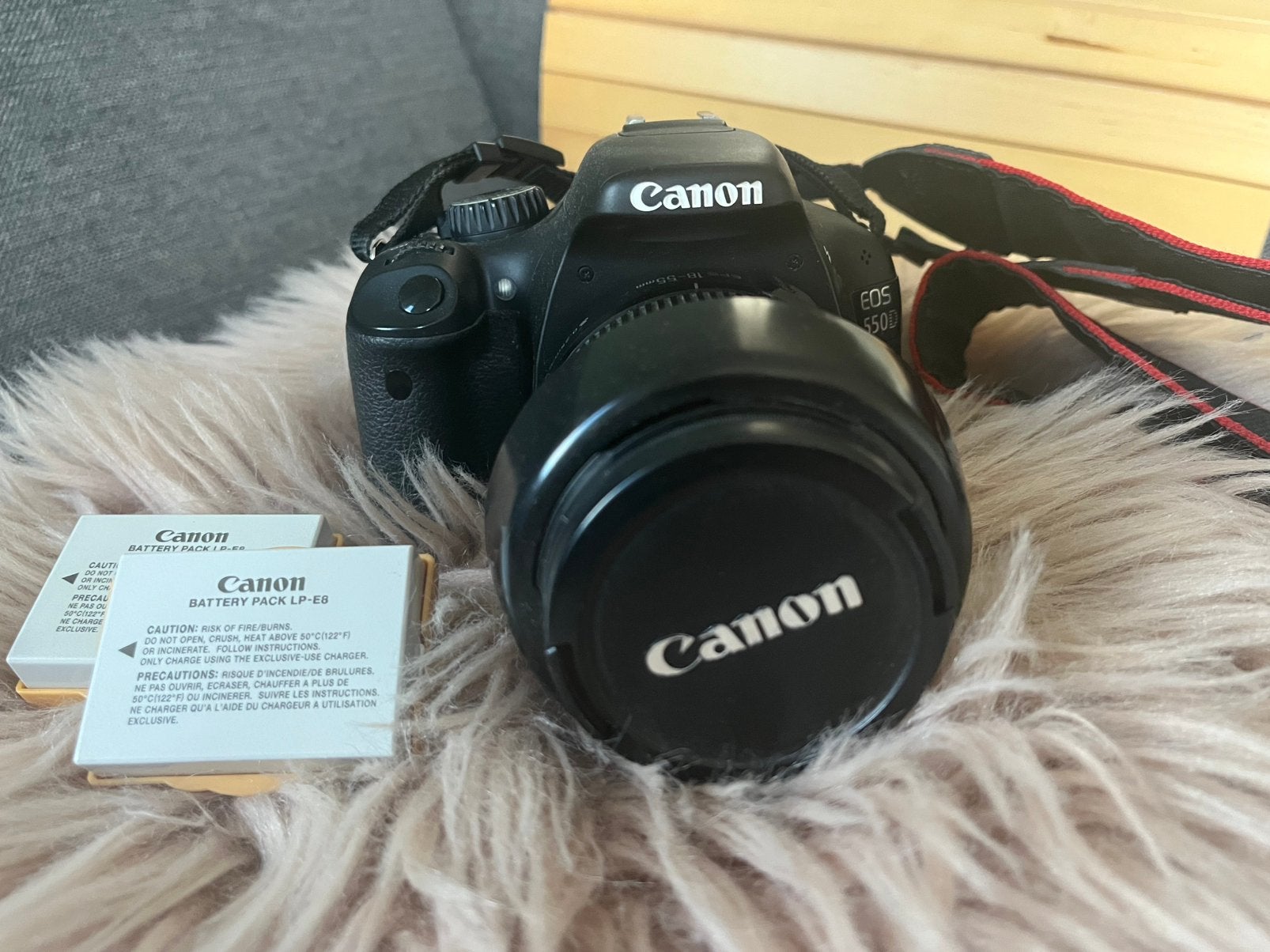 Canon EOS550D inclusief 18-55mm kitlens, Ophalen, Gebruikt, Spiegelreflex, Canon