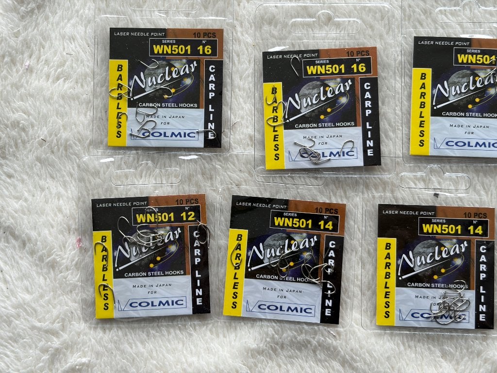adv 345 / NIEUW set 11 pakjes haakjes COLMIC, Ophalen of Verzenden, Nieuw, Haak