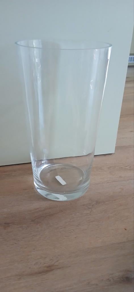 IKEA Anne Nilson Design Glazen Vaas - 45 cm Hoog, Gebruikt, Overige kleuren, Ophalen of Verzenden, Glas