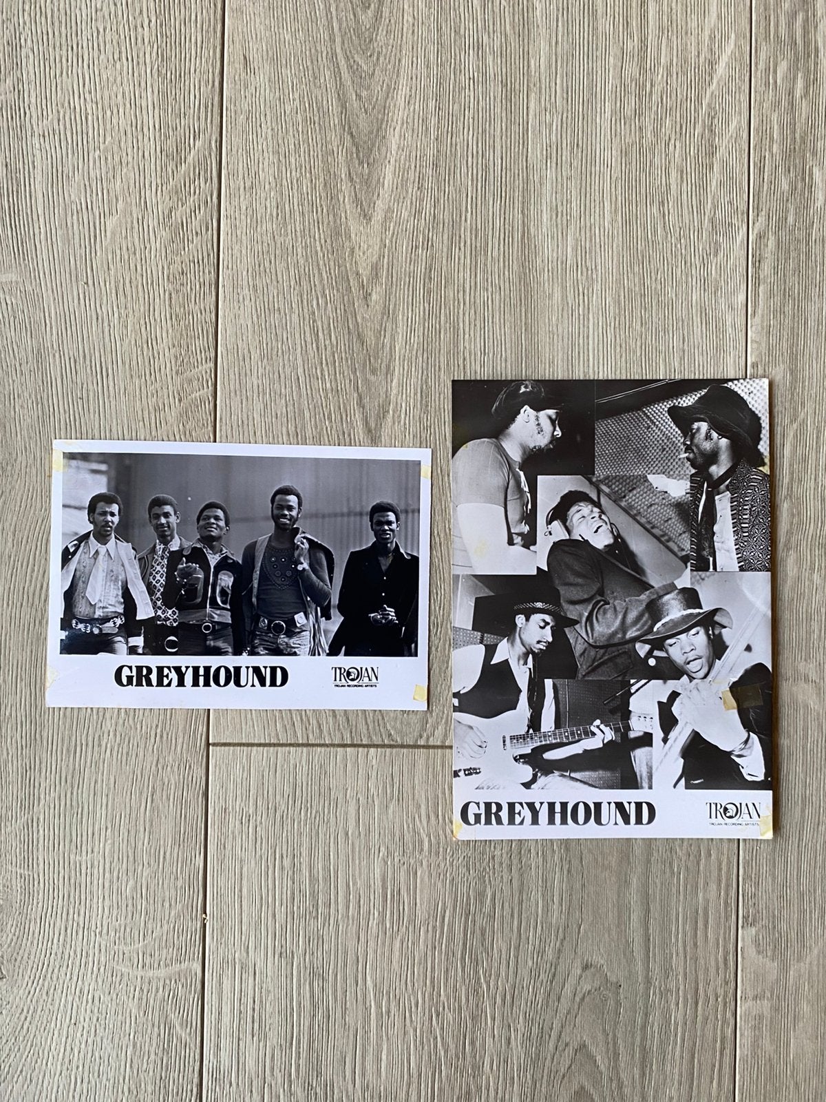Greyhound-1970-1972. Reggae uit Engeland. Black & white, Ophalen of Verzenden, Gebruikt, Foto of Kaart
