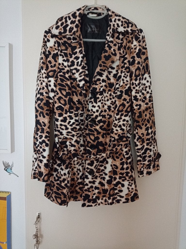 trenchcoat   dames jas   dierenprint, Overige kleuren, Nieuw, Bpc selection, Ophalen