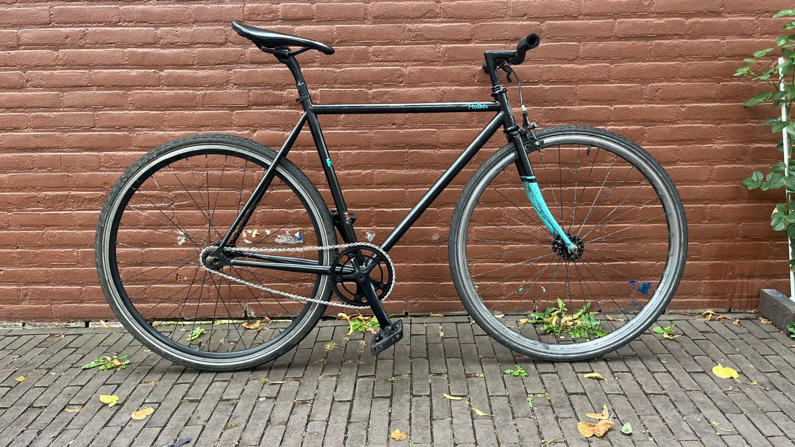 Fuji Feather Singlespeed Fixie Fixed racefiets caferacer, Minder dan 10 versnellingen, Zo goed als nieuw, 53 tot 57 cm, Ophalen