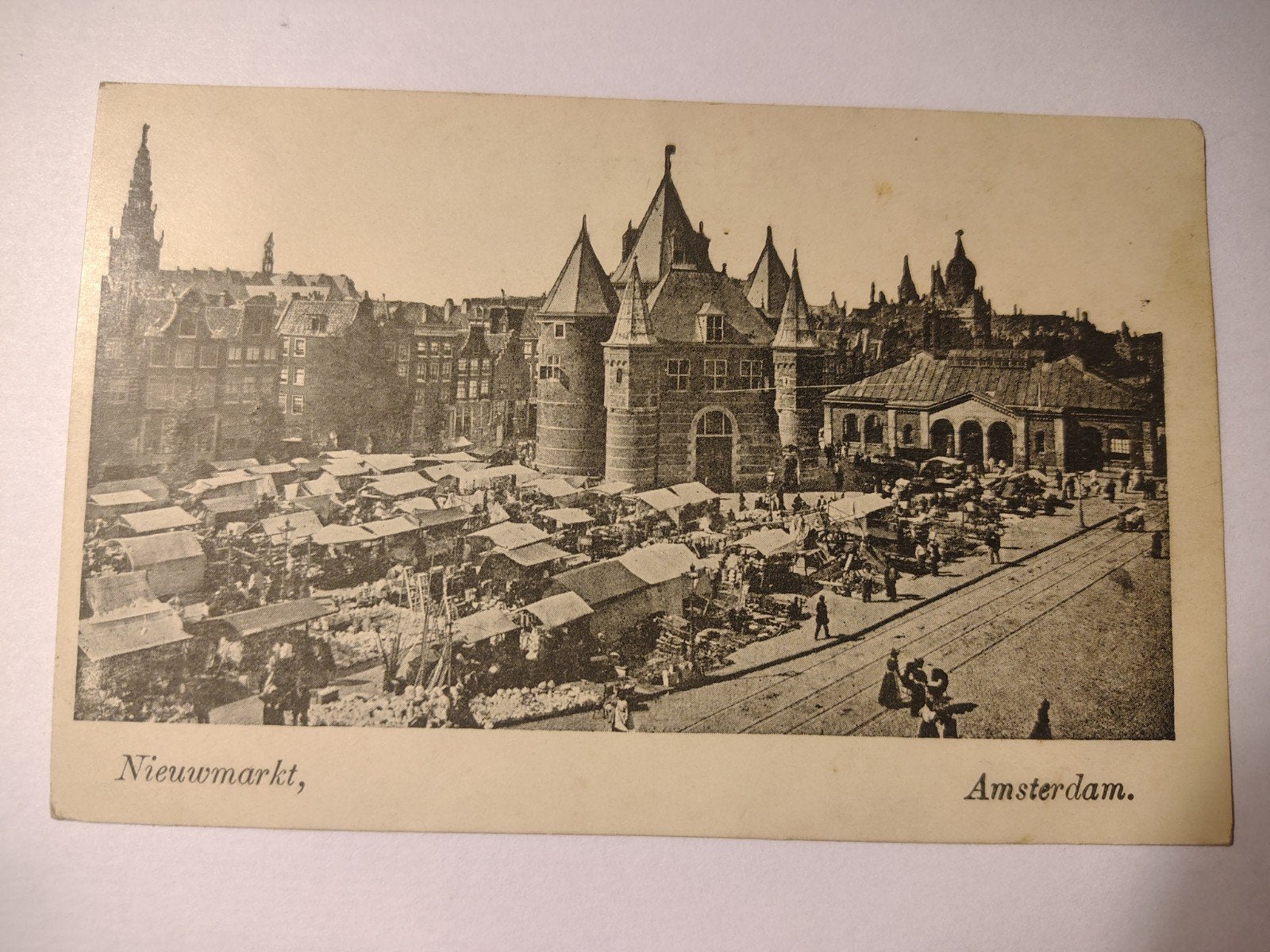 Amsterdam Nieuwmarkt, Ophalen of Verzenden, Noord-Holland