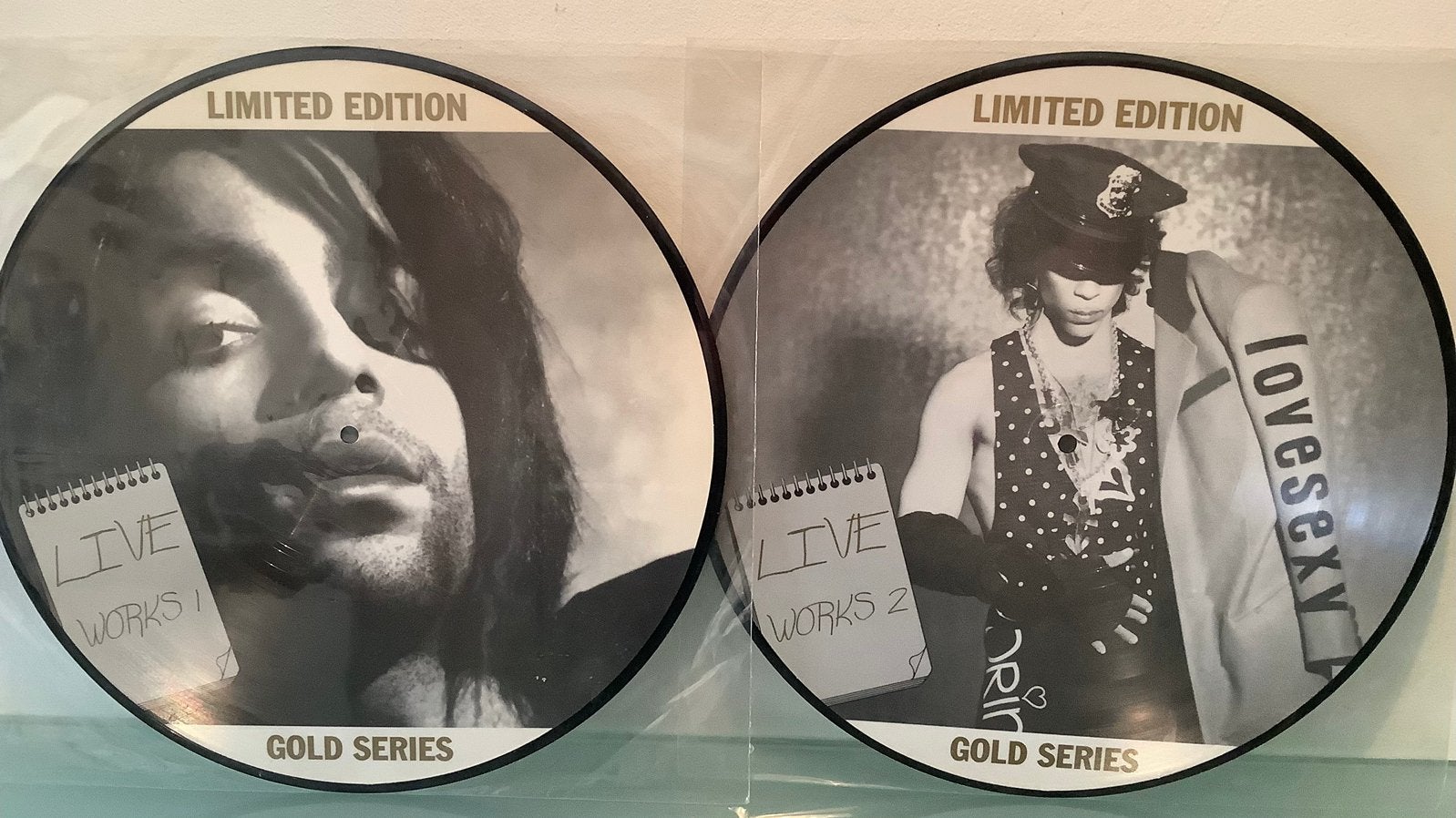 Prince – Live Works 1 & 2 PICTURE DISCS limited Duitsland !!, LP, Funk, Ophalen of Verzenden, Zo goed als nieuw