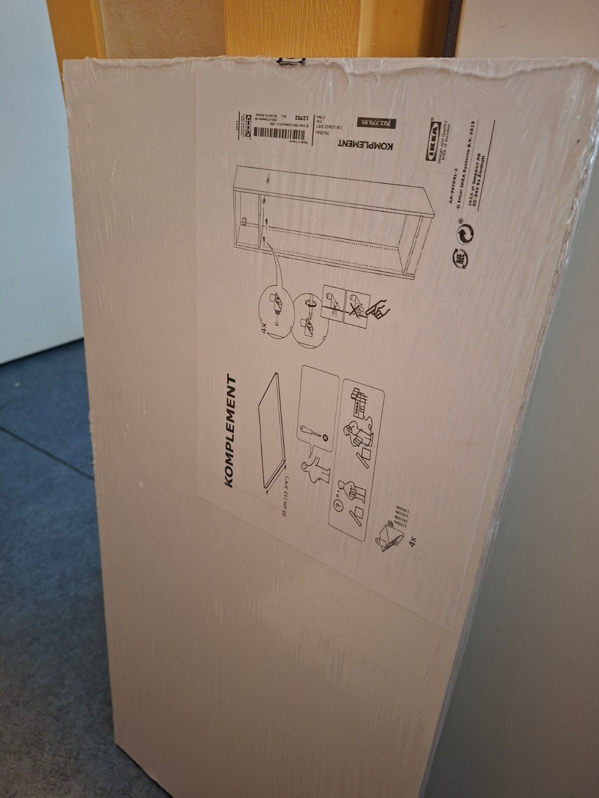 komplementplank nieuw, Huis en Inrichting, Kasten | Kledingkasten, Ophalen, Nieuw, 50 tot 100 cm, Minder dan 100 cm