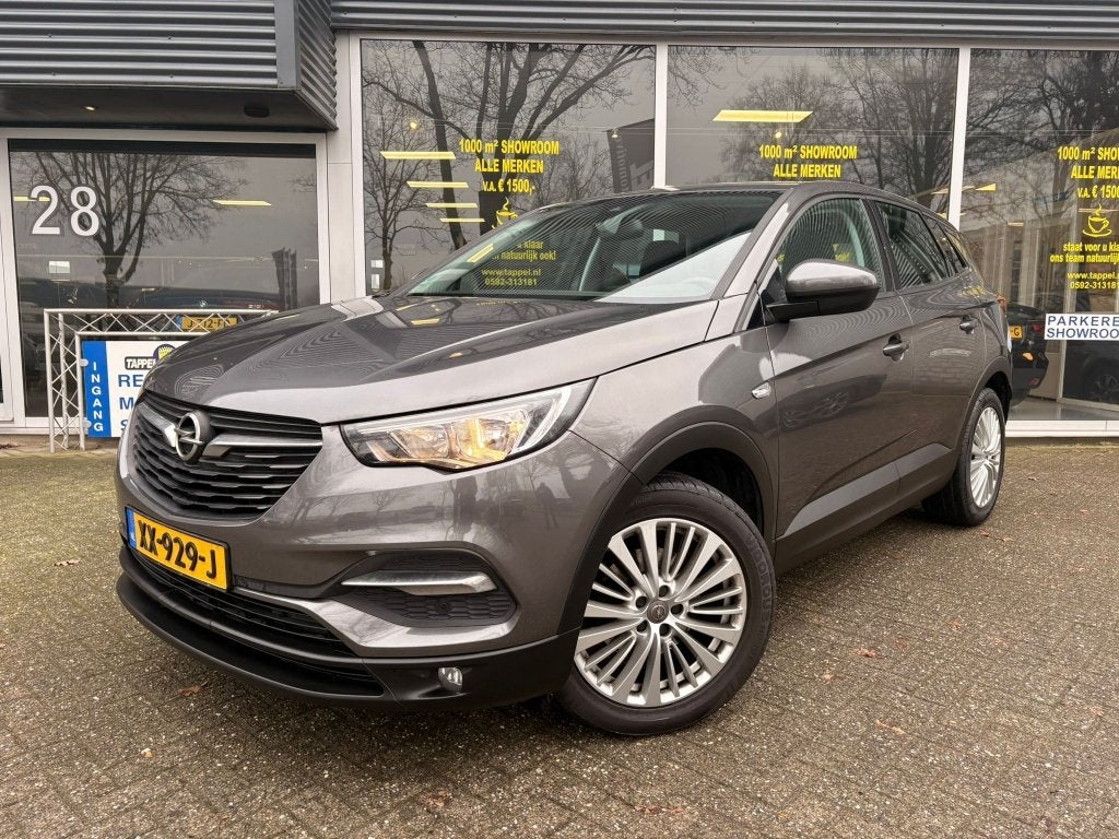 Opel Grandland X 1.2 Turbo Innovation complete uitvoering, Auto's, Opel, Voorwielaandrijving, Gebruikt, Euro 6, 1199 cc