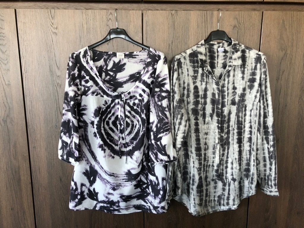 Blouses/tuniek, maat 34 en 36, Verzenden, Maat 36 (S), Grijs, Gedragen