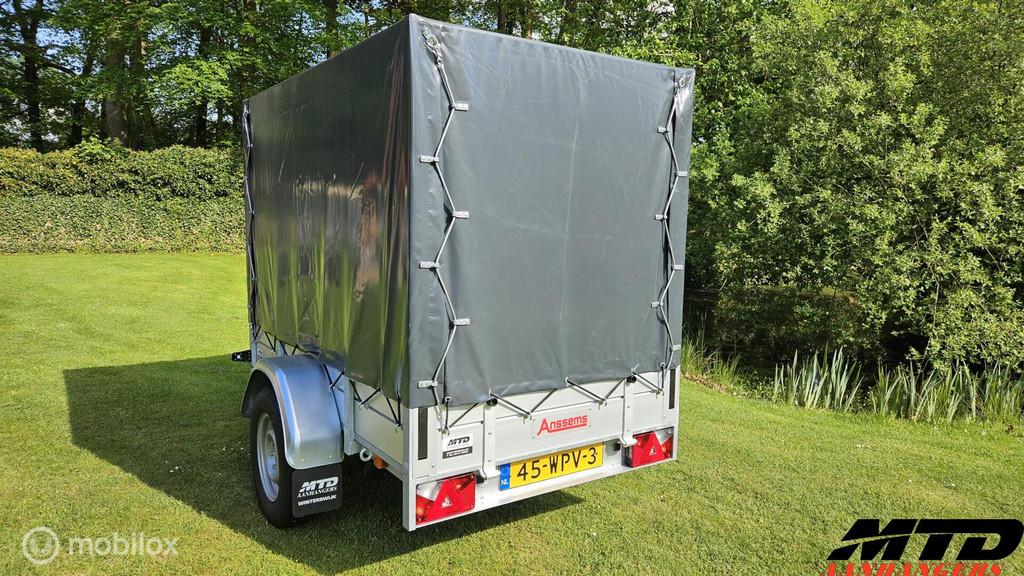 Anssems Bsx 1350 geremde aanhanger met huif NIEUW! KOOPJE!, Nieuw