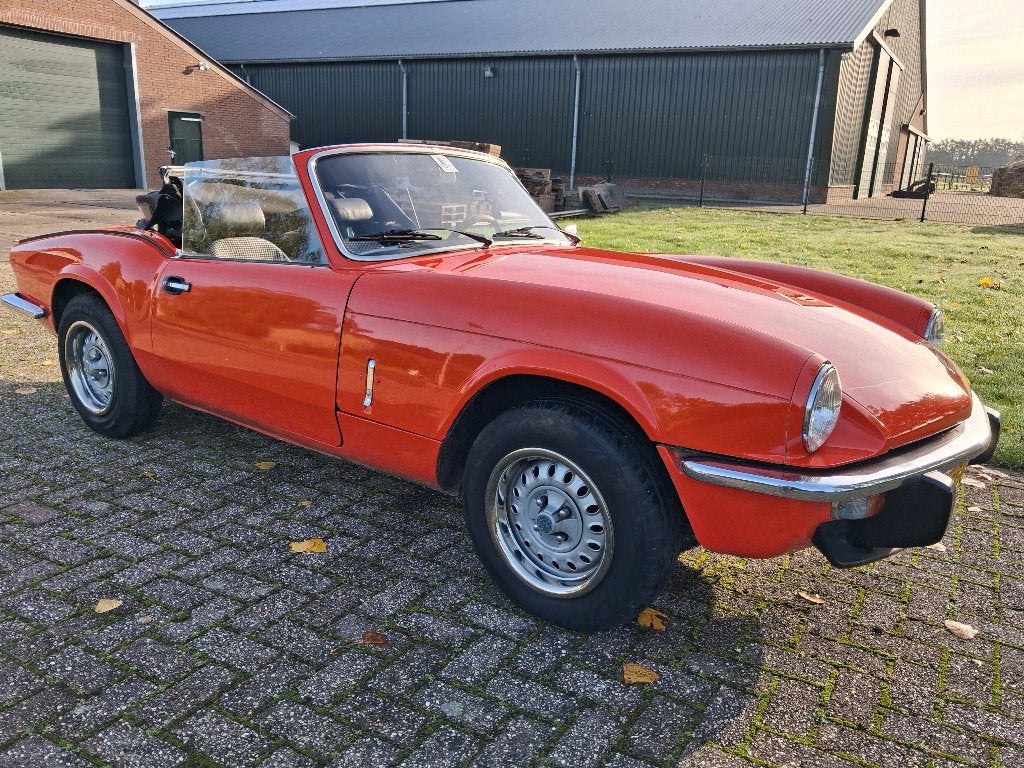 Triumph Spitfire 1500 TC 1981 mooi + goed, Auto's, Zwart, Handgeschakeld, 1500 cc, Particulier