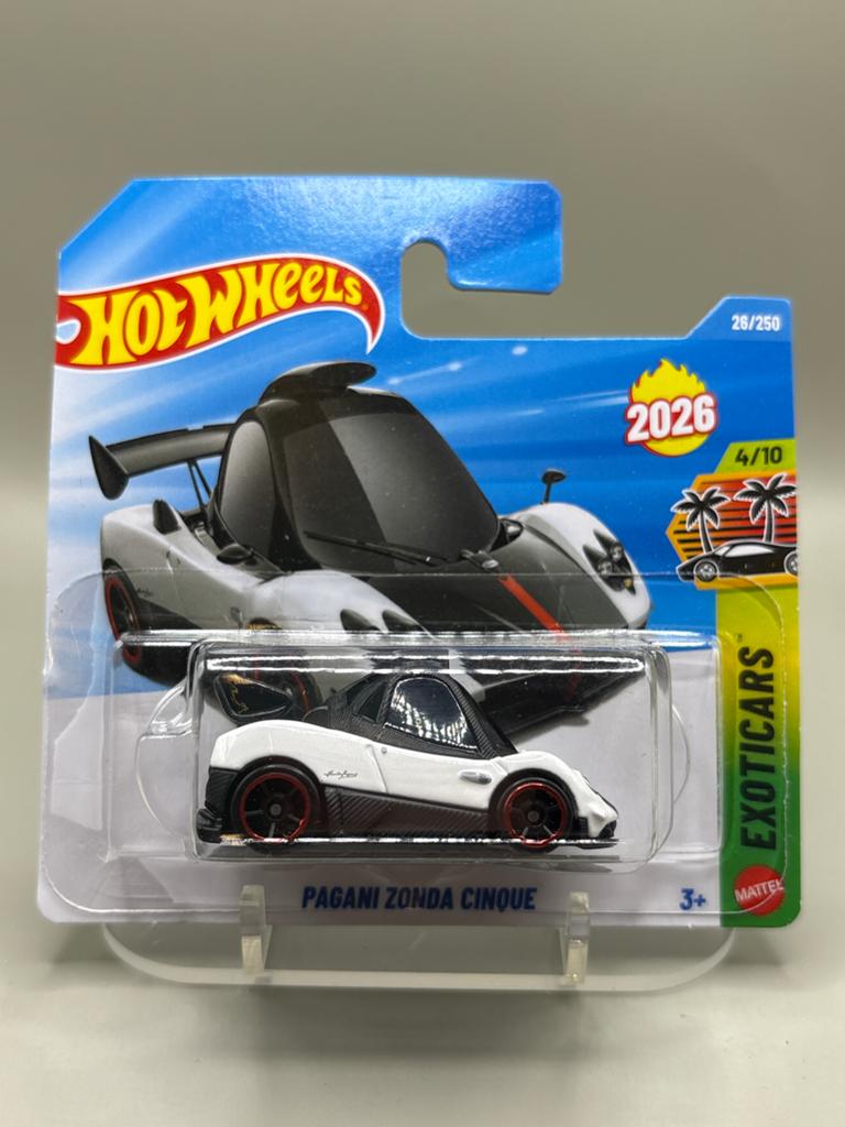 Hot Wheels 2026 Pagani Zonda Cinque - Nieuw in verpakking, Hobby en Vrije tijd, Modelauto's | Overige schalen, Nieuw, Auto, Ophalen of Verzenden