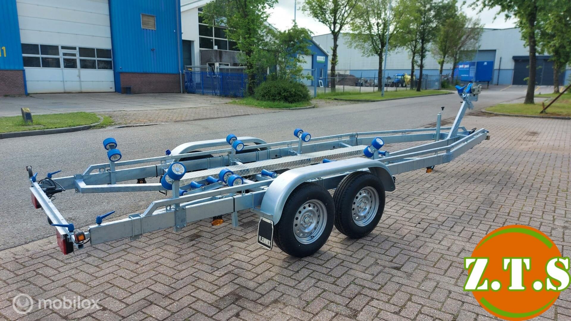 Vlemmix Boottrailer / Sloepentrailer, Nieuw, Overige typen, Dubbelassig (tandemas)