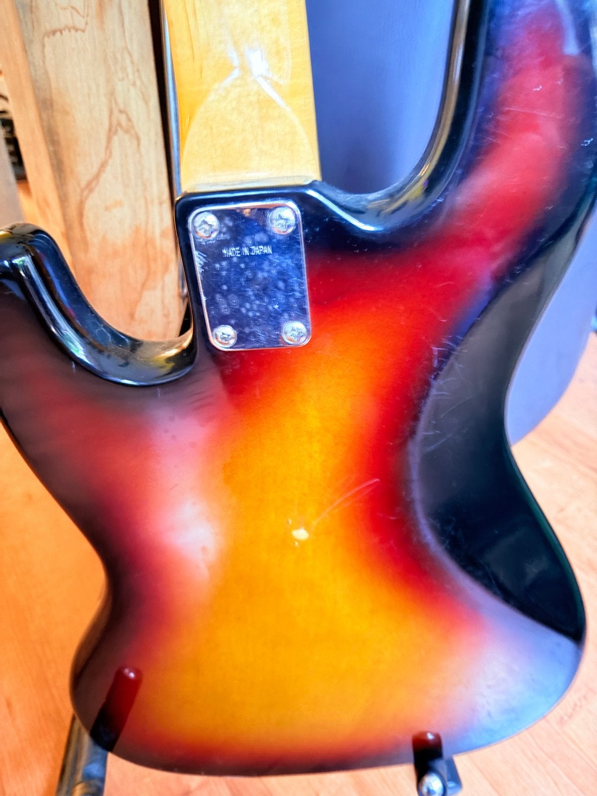 Vintage Suzuki Electric Bass - Made in Japan, Ophalen of Verzenden, Gebruikt, Elektrisch, 6-snarig