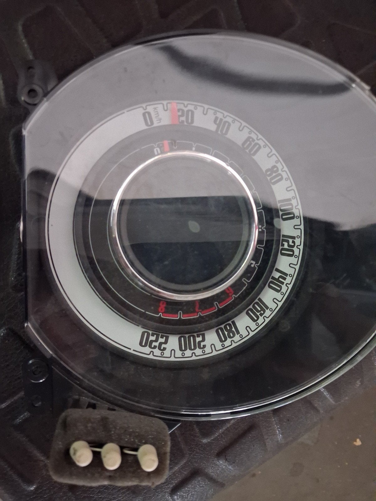 Fiat 500 snelheidsmeter tellerklok dashboard, Ophalen of Verzenden, Gebruikt, Fiat