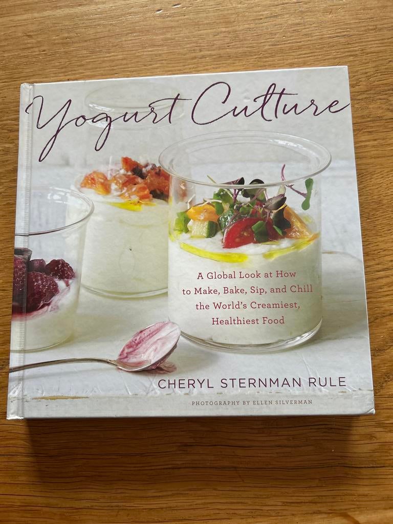 Yogurt Culture: Engels Kookboek over Yoghurt, Voorgerechten en Soepen, Ophalen of Verzenden, Zo goed als nieuw, Gezond koken