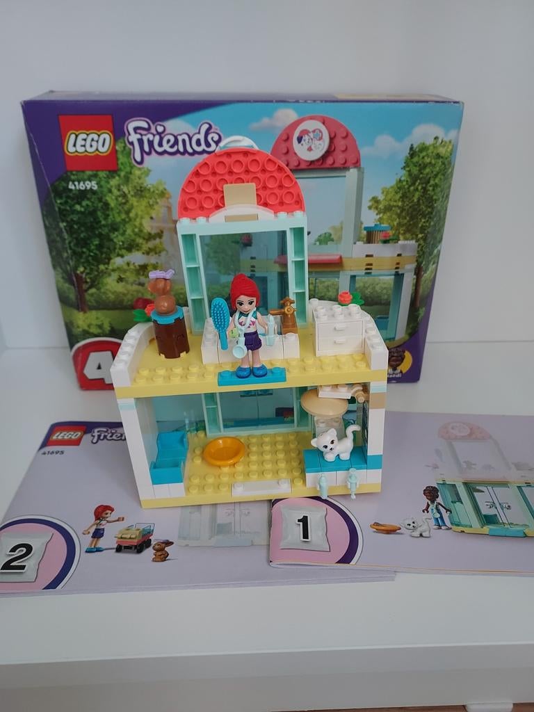 Lego Friends Dierenasiel 41695 - Complete set, Kinderen en Baby's, Speelgoed | Duplo en Lego, Zo goed als nieuw, Ophalen of Verzenden