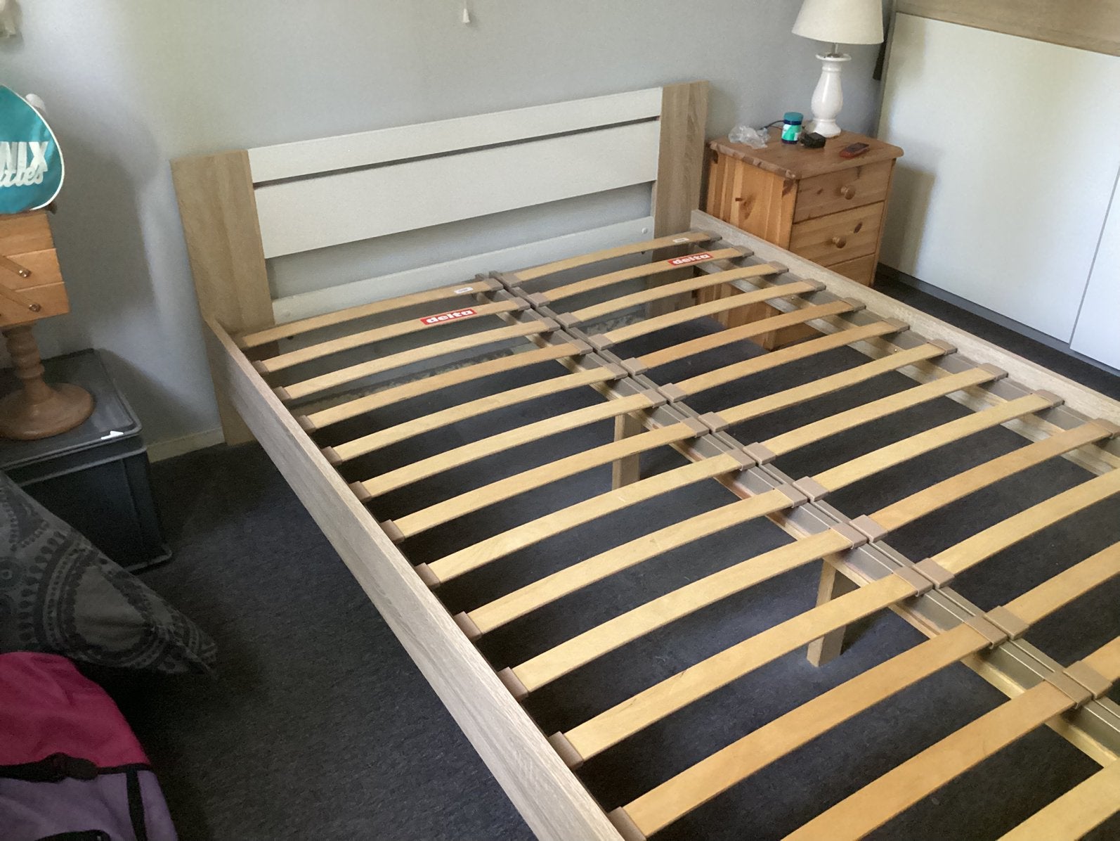 Slaapkamer set te koop, Ophalen, Tweepersoons, 140 cm, Zo goed als nieuw