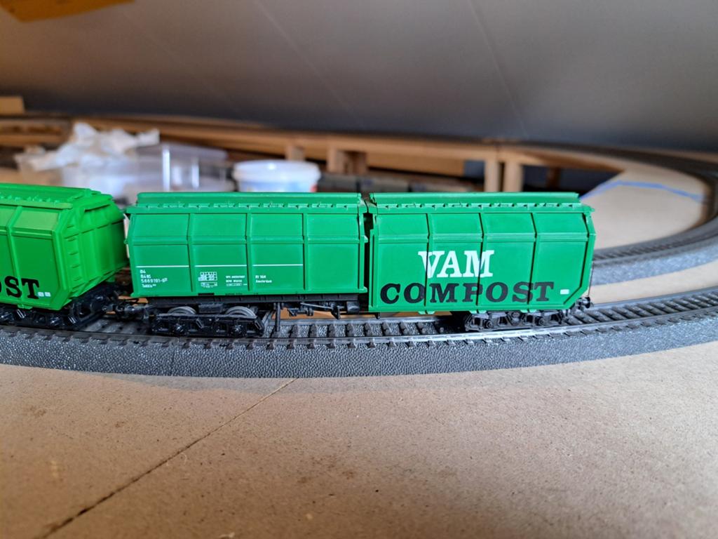 3 VAM wagons van Roco, Hobby en Vrije tijd, Modeltreinen | H0, Gebruikt, Gelijkstroom, Wagon, Ophalen of Verzenden