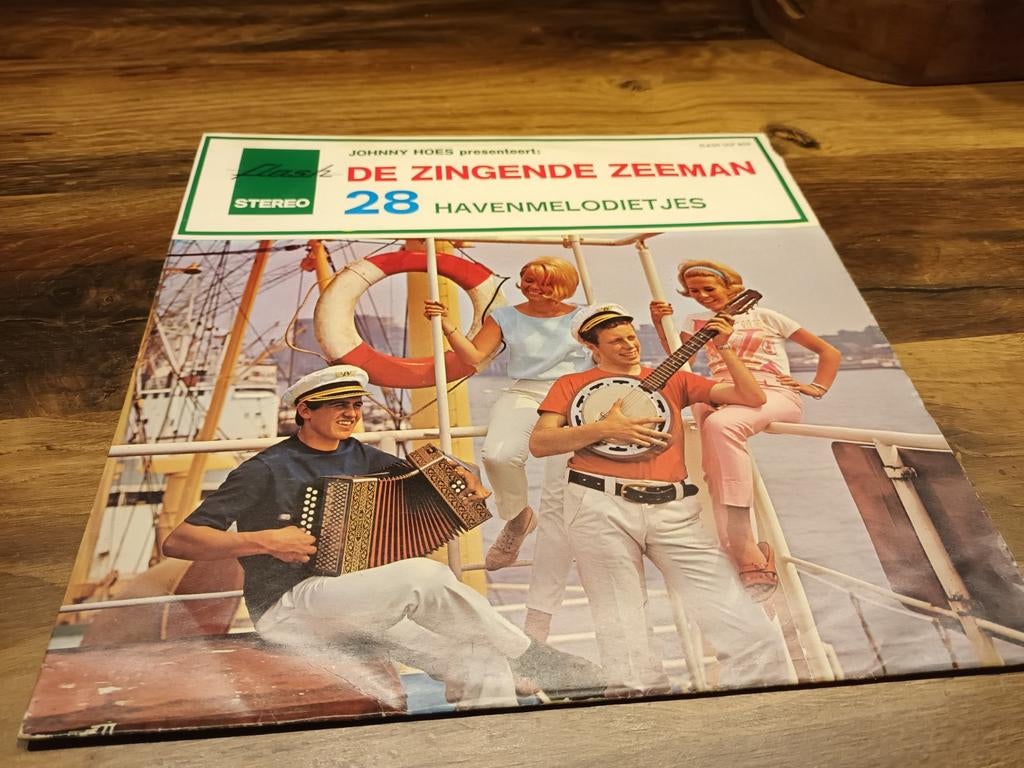 De Zingende Zeeman - Vinyl Plaat, Ophalen of Verzenden, Gebruikt, 12 inch