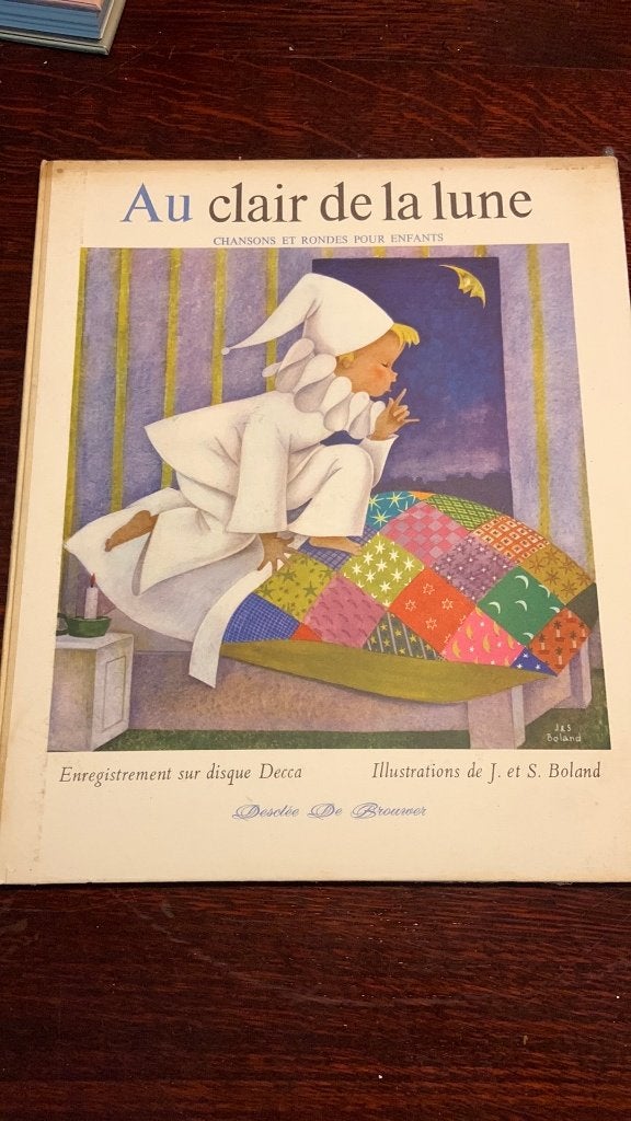 Au clair de la lune - Chansons et rondes pour enfants, Boeken, Ophalen of Verzenden