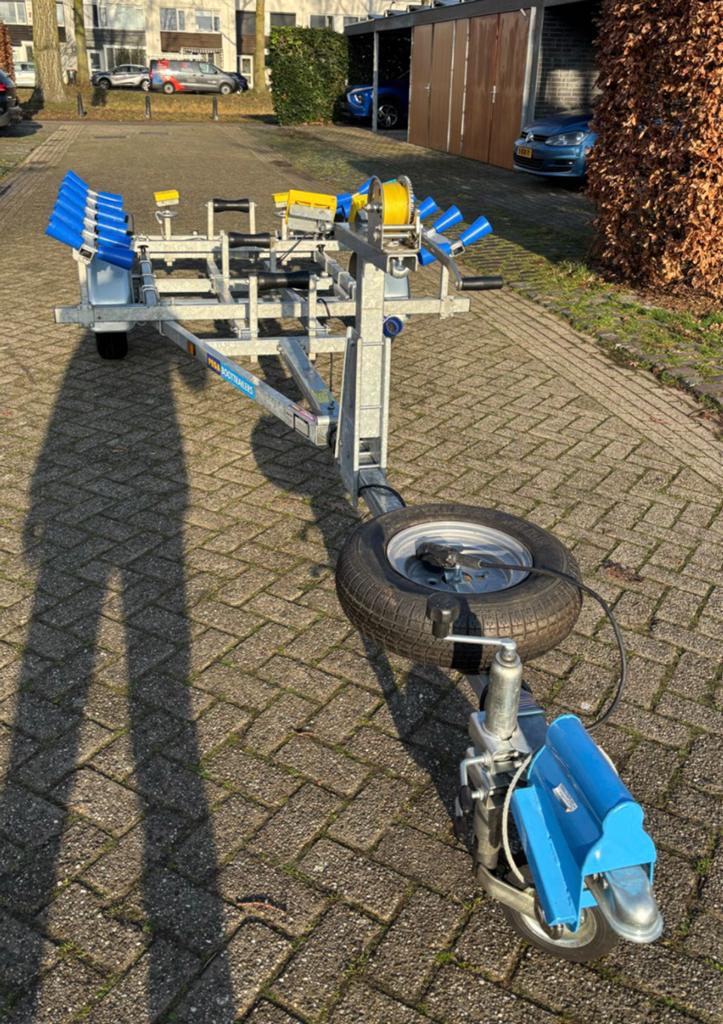 Pega RH450/475 Comfort rubberboottrailer, Ophalen, Minder dan 1500 kg, Overige typen, Kantelbaar